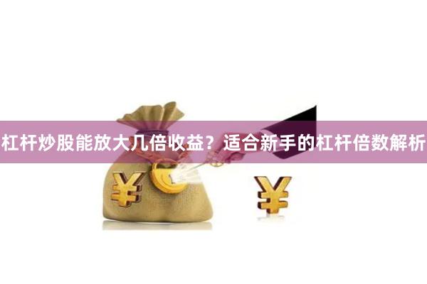 杠杆炒股能放大几倍收益？适合新手的杠杆倍数解析